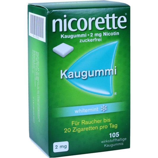 Nicorette® Kaugummi 2 mg Whitemint