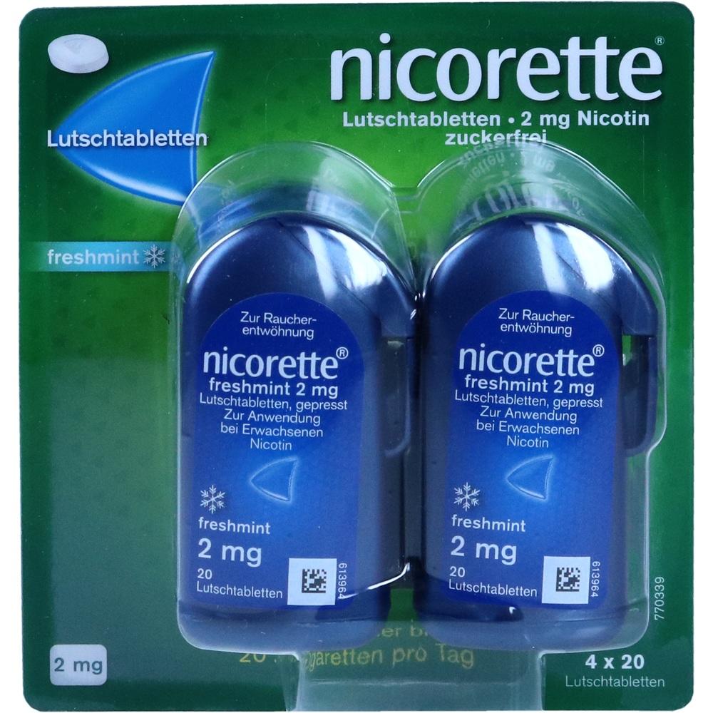 Nicorette® Lutschtablette freshmint 2 mg