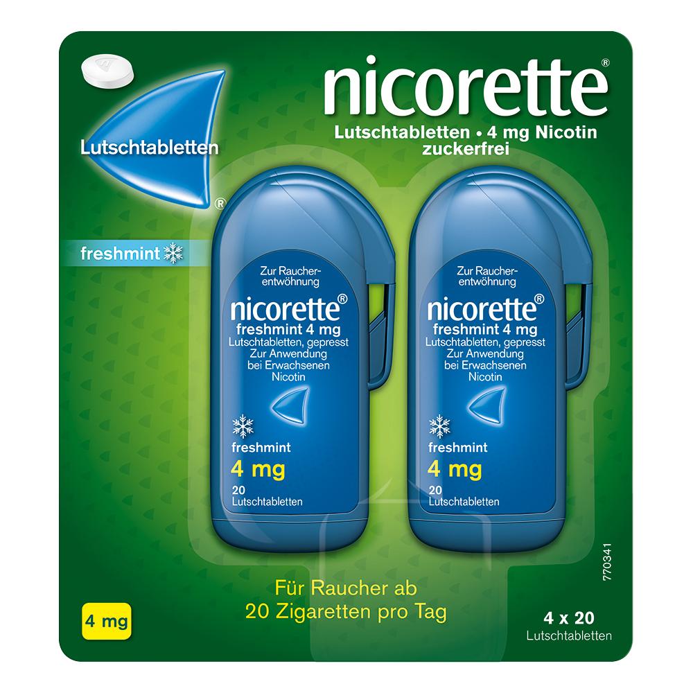 Nicorette® Lutschtabletten 4mg freshmint